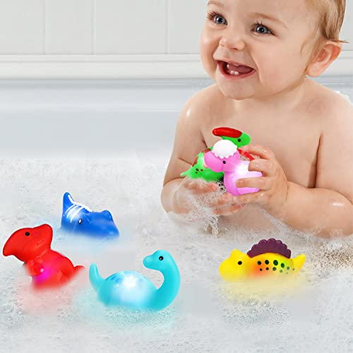 Foto 7 pulgar | Juguetes De Baño Toy Life Dinosaur Light Up, 9 Unidades Para Niños Pequeños De 3 A 6 Años - Venta Internacional.