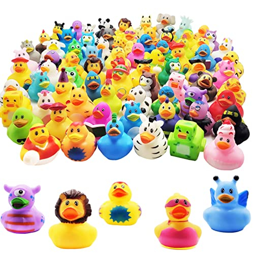 Foto 5 pulgar | Rubber Duck Toy Duckies, Paquete De 10 Unidades, Para Baño Infantil, Regalo De Cumpleaños - Venta Internacional.