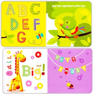 Foto 3 | Juego De 4 Libros De Cartón «my First Books» De Fisher-price - Venta Internacional.