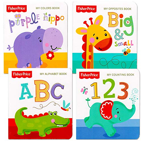 Foto 8 pulgar | Juego De 4 Libros De Cartón «my First Books» De Fisher-price - Venta Internacional.