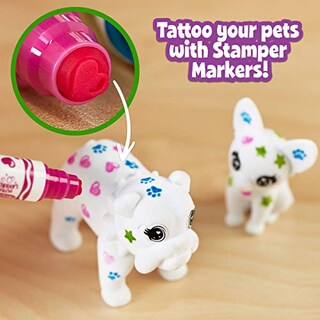 Foto 3 | Crayola Scribble Scrubbie Pets Tattoo Shop, Set De Juguete P - Venta Internacional.