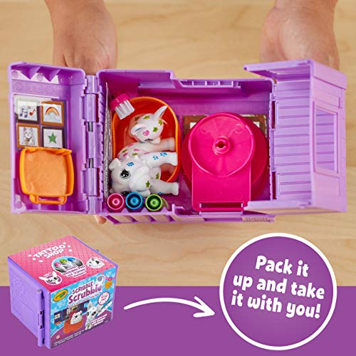 Foto 5 pulgar | Crayola Scribble Scrubbie Pets Tattoo Shop, Set De Juguete P - Venta Internacional.