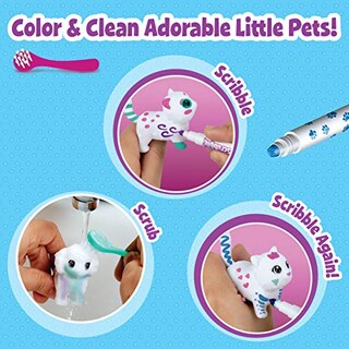 Foto 7 | Crayola Scribble Scrubbie Pets Tattoo Shop, Set De Juguete P - Venta Internacional.
