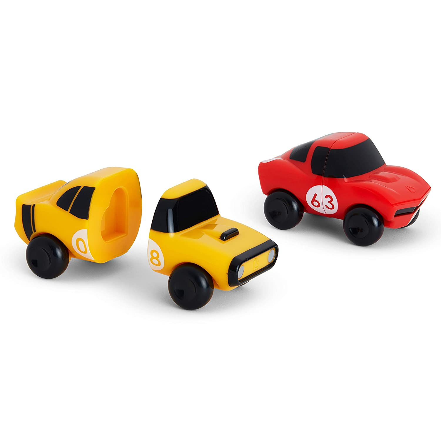 Foto 2 pulgar | Munchkin Mix And Match Cars Toddler Bath Toy, Paquete De 2, Rojo / Amarillo - Venta Internacional.