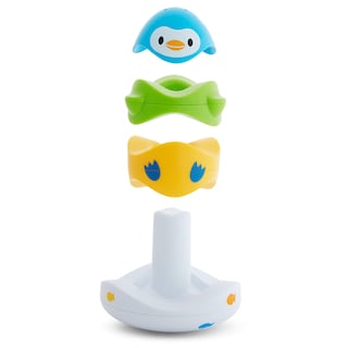 Foto 5 | Munchkin Stack N' Match Juguete De Baño, Azul, Verde Y Amarillo - Venta Internacional.