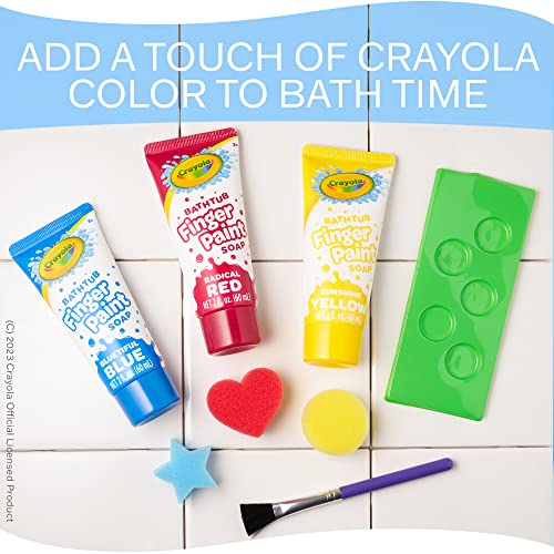 Foto 5 pulgar | Minijuego De Pintura Crayola Para Bañera, 9 Piezas, Con Pintura Para Dedos - Venta Internacional.