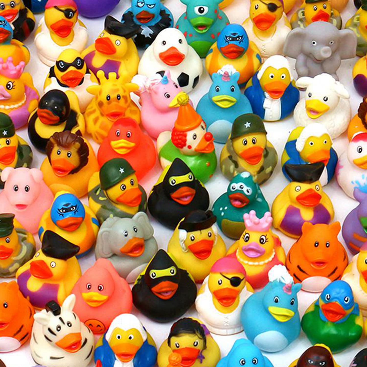 Surtido De Juguetes De Baño Rubber Duck, Paquete De 50 Unidades Para Jeep Kids - Venta Internacional.