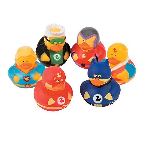 Foto 2 pulgar | Regalos De Fiesta Con Temática De Superhéroes De Rubber Duckies Fun Express - Venta Internacional.