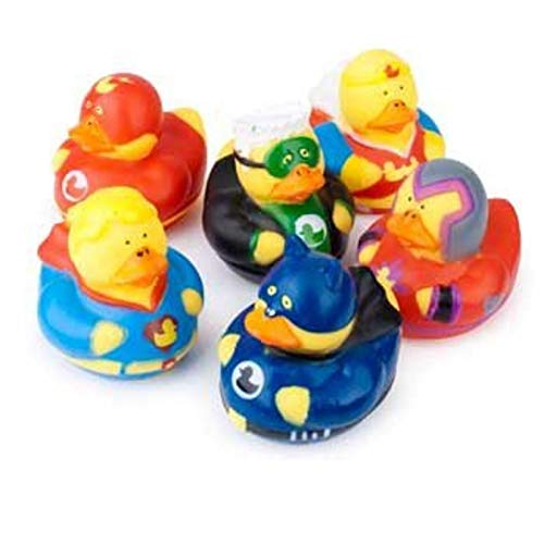 Foto 5 pulgar | Regalos De Fiesta Con Temática De Superhéroes De Rubber Duckies Fun Express - Venta Internacional.