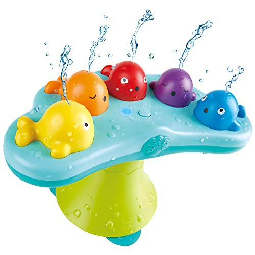 Musical Whale Fountain Hape New Jan Para Niños Mayores De 18 Años - Venta Internacional.