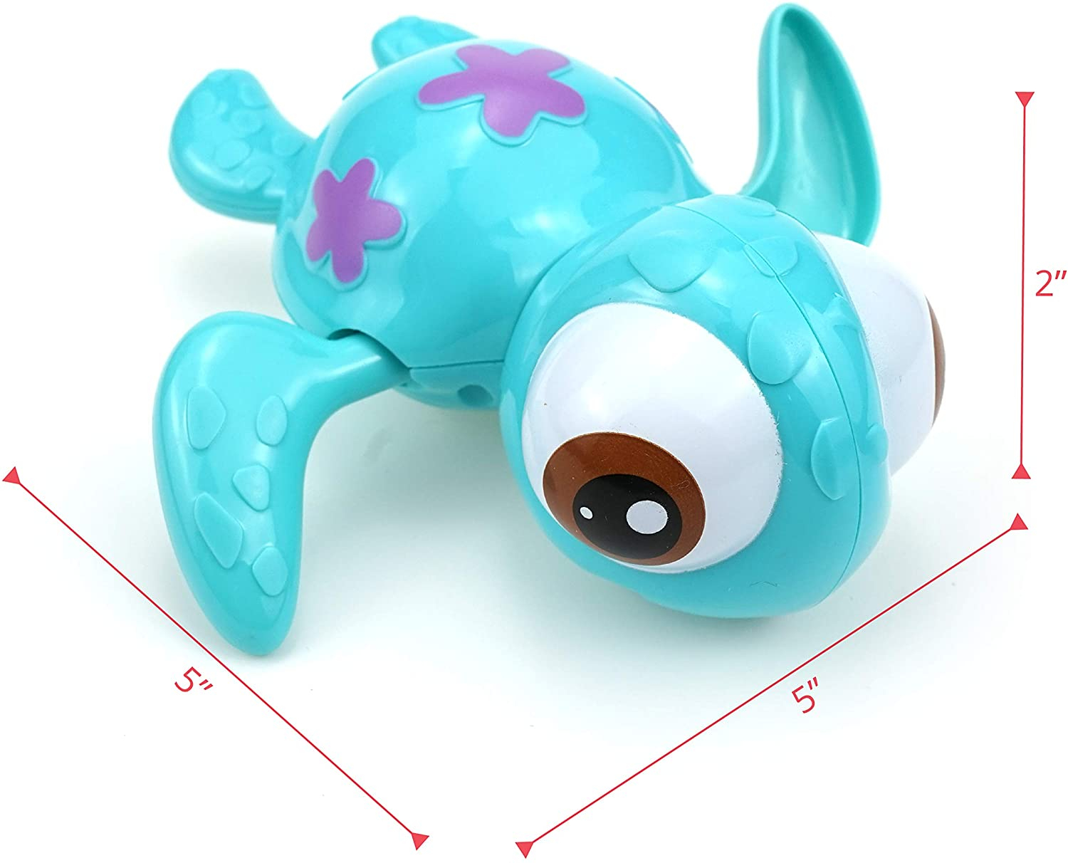 Foto 6 pulgar | Bath Toys Duckboxx Xx Wind Up Con Tortugas Marinas Nadando Para Niños - Venta Internacional.