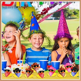 Foto 7 | Set Rubber Duck Sosation Cowboy Con Sombrero, Gafas De Sol Y Pañuelo - Venta Internacional.