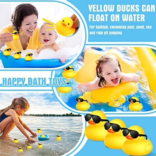 Foto 5 pulgar | Rubber Ducks Chivao 100 Unidades Con 100 Gafas De Sol Para Fiestas Infantiles - Venta Internacional.