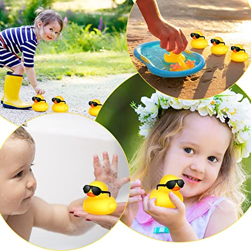 Foto 8 pulgar | Rubber Ducks Chivao 100 Unidades Con 100 Gafas De Sol Para Fiestas Infantiles - Venta Internacional.