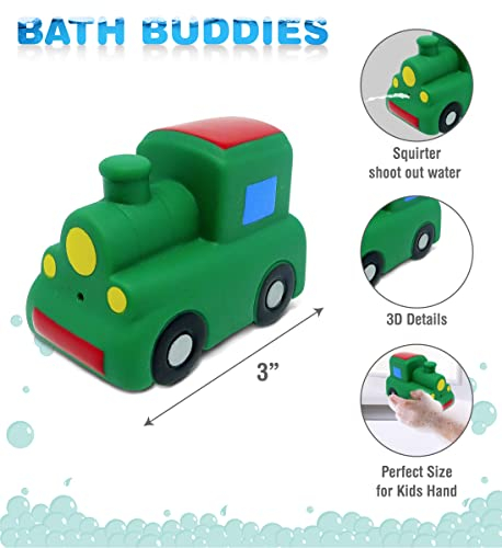 Foto 6 pulgar | Juguete De Baño Dollibu Train Bath Buddy Squirter Para Niños Pequeños - Venta Internacional.