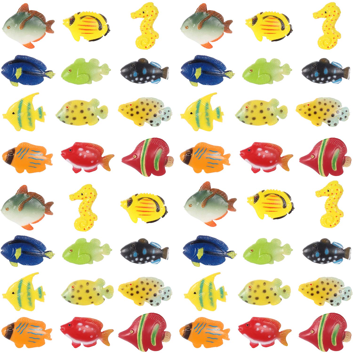 Foto 2 pulgar | Set De Juego con Figuras de Peces Tropicales Boao 48 Piezas para Niños - Venta Internacional