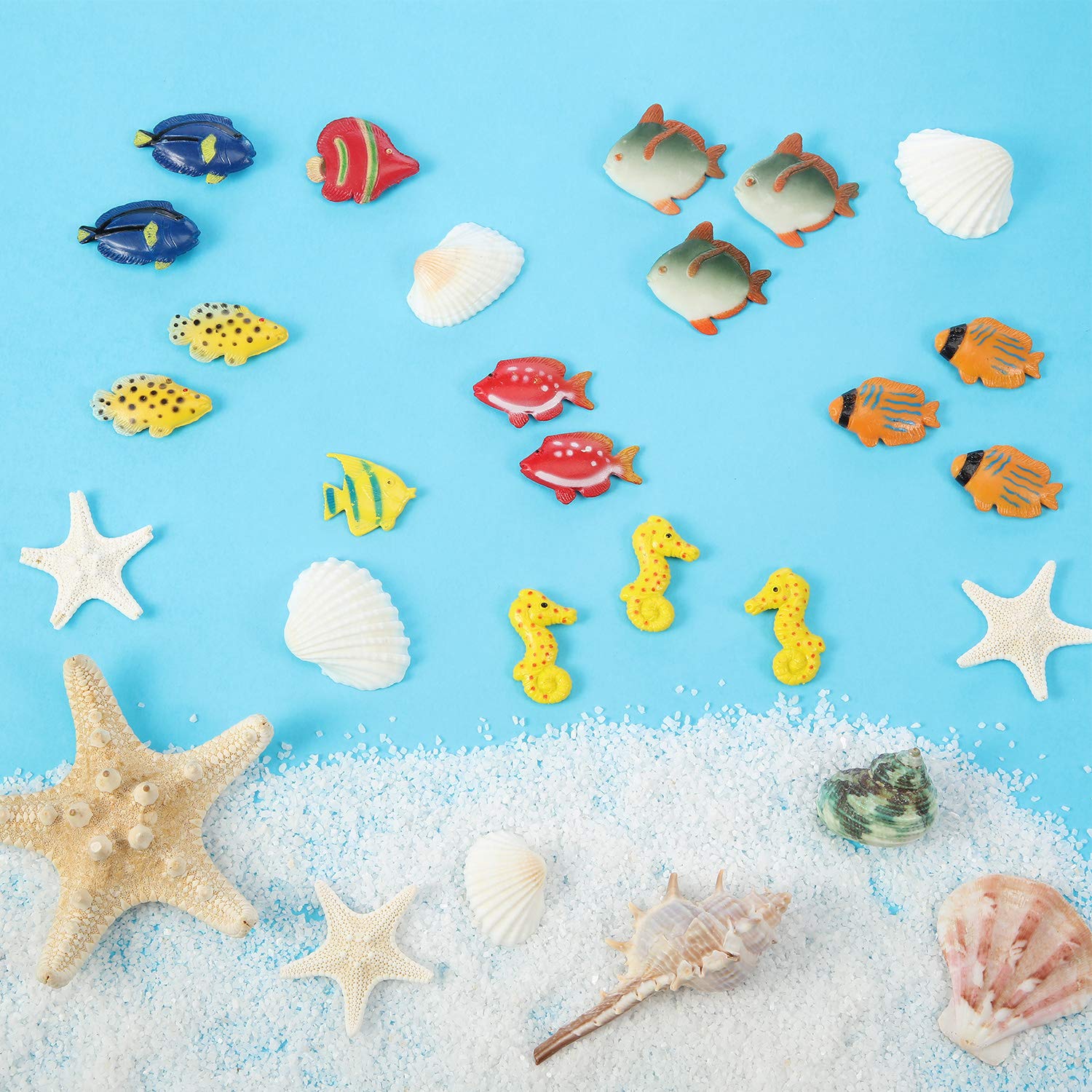 Foto 3 pulgar | Set De Juego con Figuras de Peces Tropicales Boao 48 Piezas para Niños - Venta Internacional