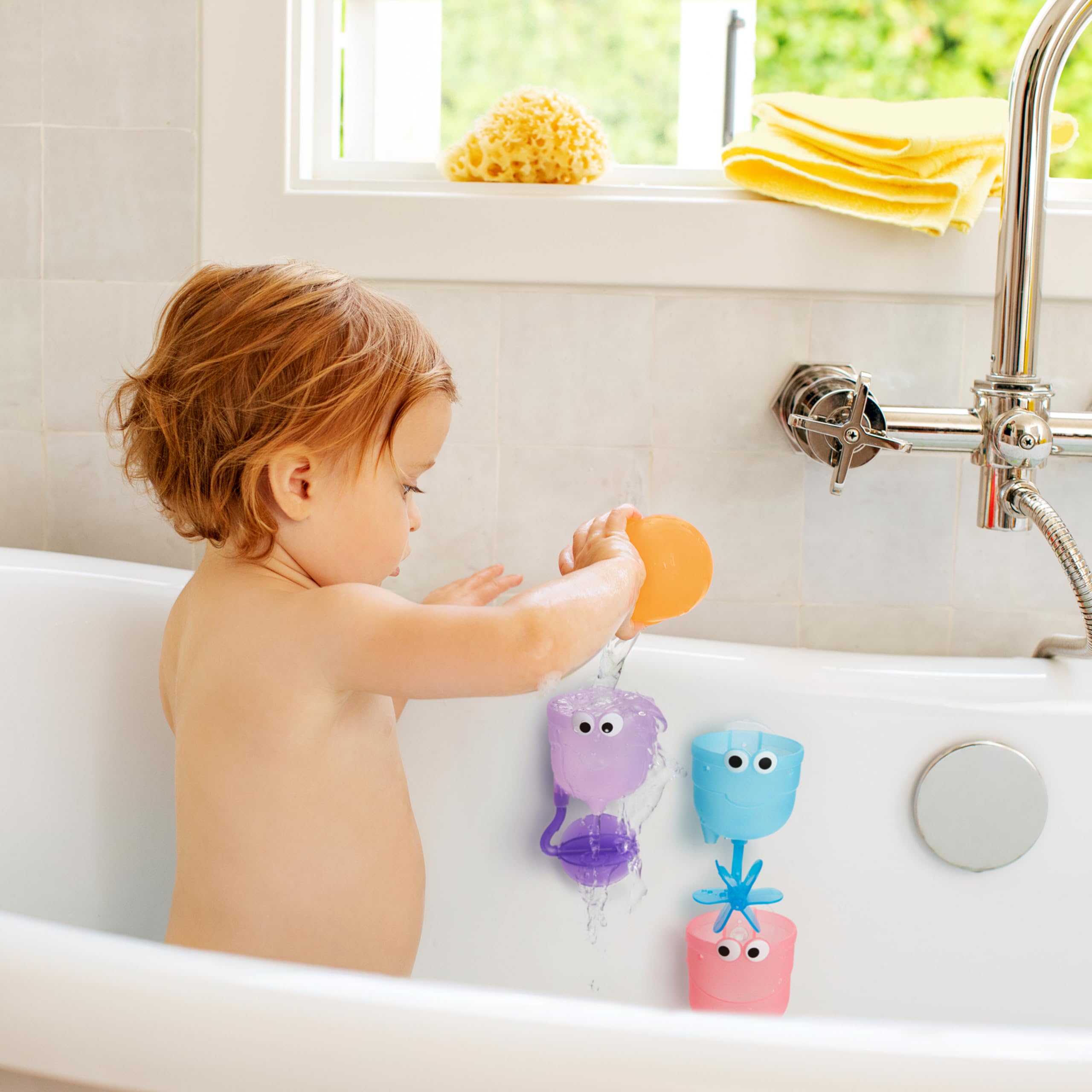 Foto 4 pulgar | Juguete De Baño Munchkin Falls Para Bebés Y Niños Pequeños Con 1 Taza A Partir De 12 Meses - Venta Internacional.