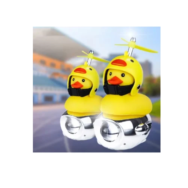 Pato Decorativo Para Bicicleta, Moto O Coche Con Luz Led - Venta Internacional.