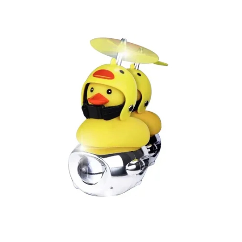 Foto 2 | Pato Decorativo Para Bicicleta, Moto O Coche Con Luz Led - Venta Internacional.