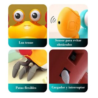Foto 3 | Juguete De Baño Crab Float Infantil- Venta Internacional