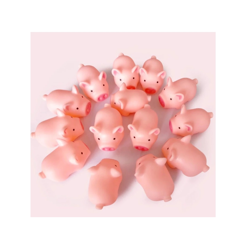 Foto 2 pulgar | Set De 12 Cerditos Hule Toys Chanchos Con Sonido Para Niños - Venta Internacional.