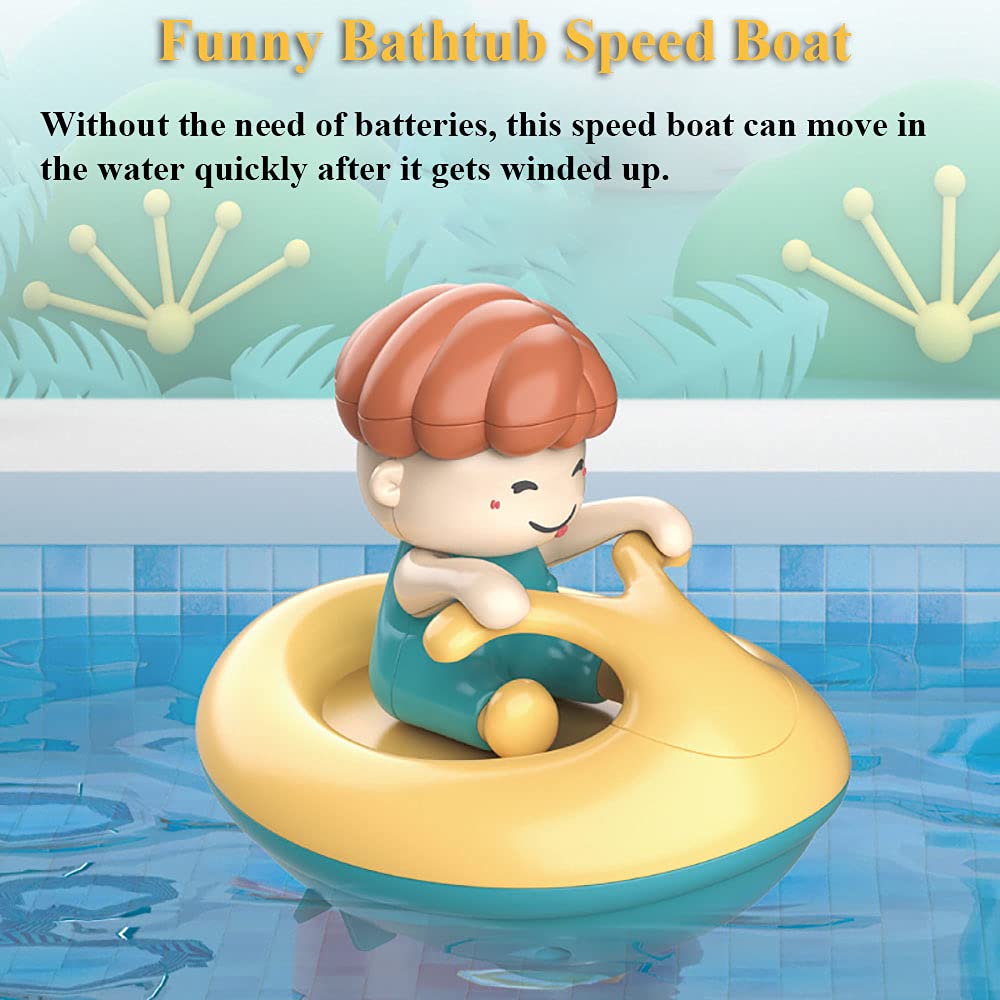 Foto 3 pulgar | Juguete de Baño Nextake Windup Speed Boat Yachtt para Niños - Venta Internacional