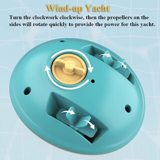 Foto 4 | Juguete de Baño Nextake Windup Speed Boat Yachtt para Niños - Venta Internacional