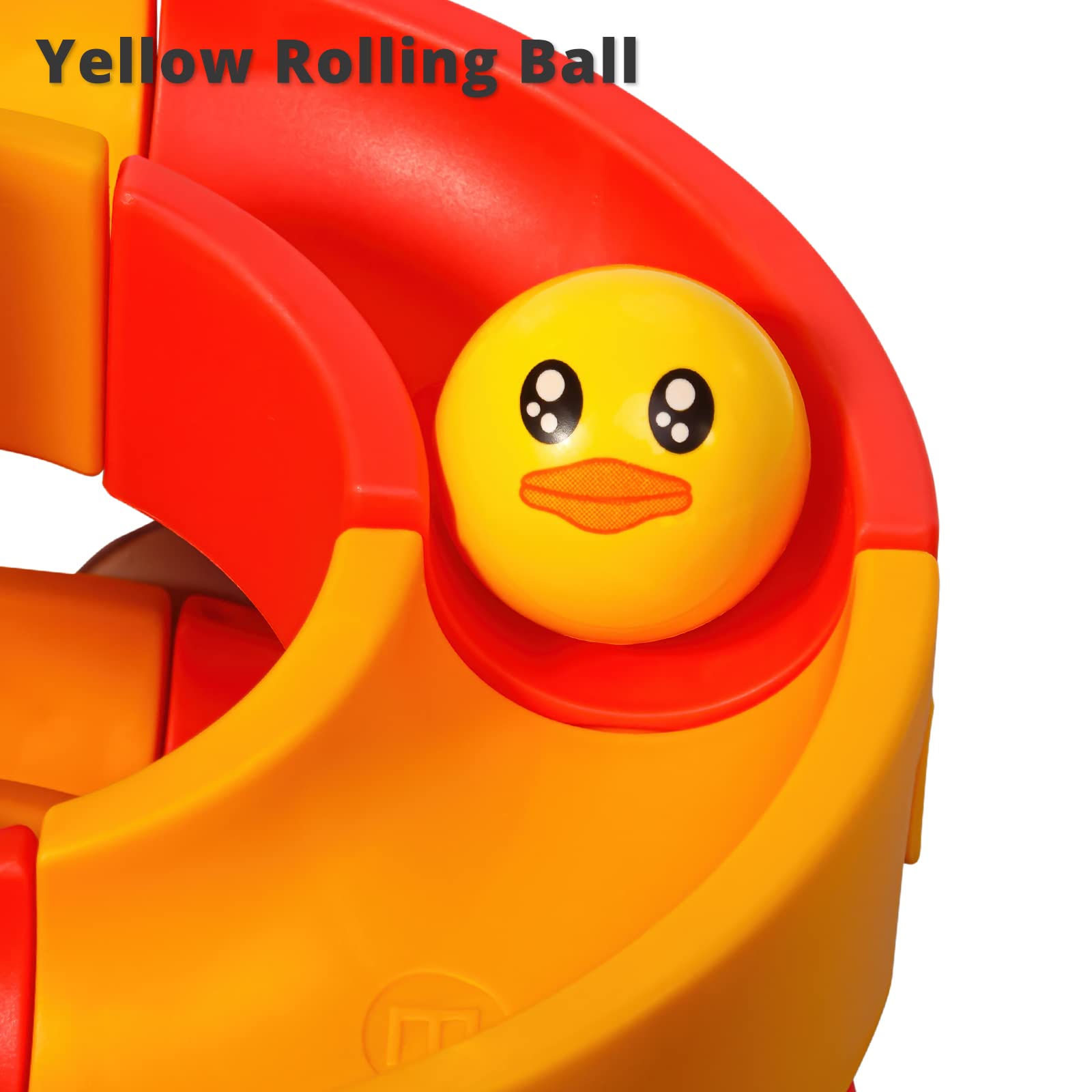 Foto 6 pulgar | Juego de Construcción de Rieles de Pared Tiyol Duck Slide de Bath Toy 34 piezas - Venta Internacional