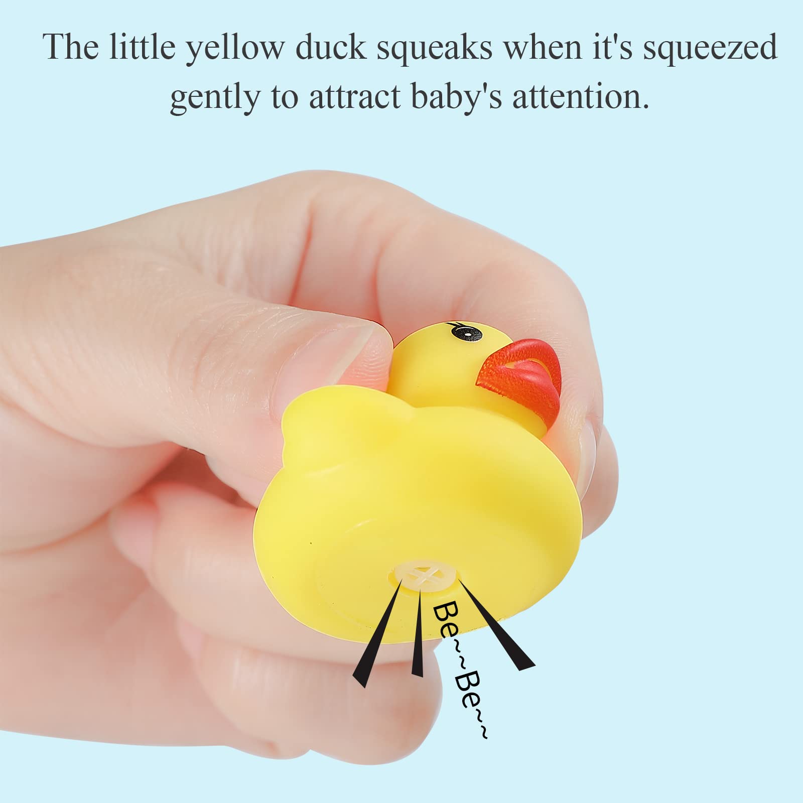 Foto 3 | Juego de 60 Patitos de Goma para Baño de Niños