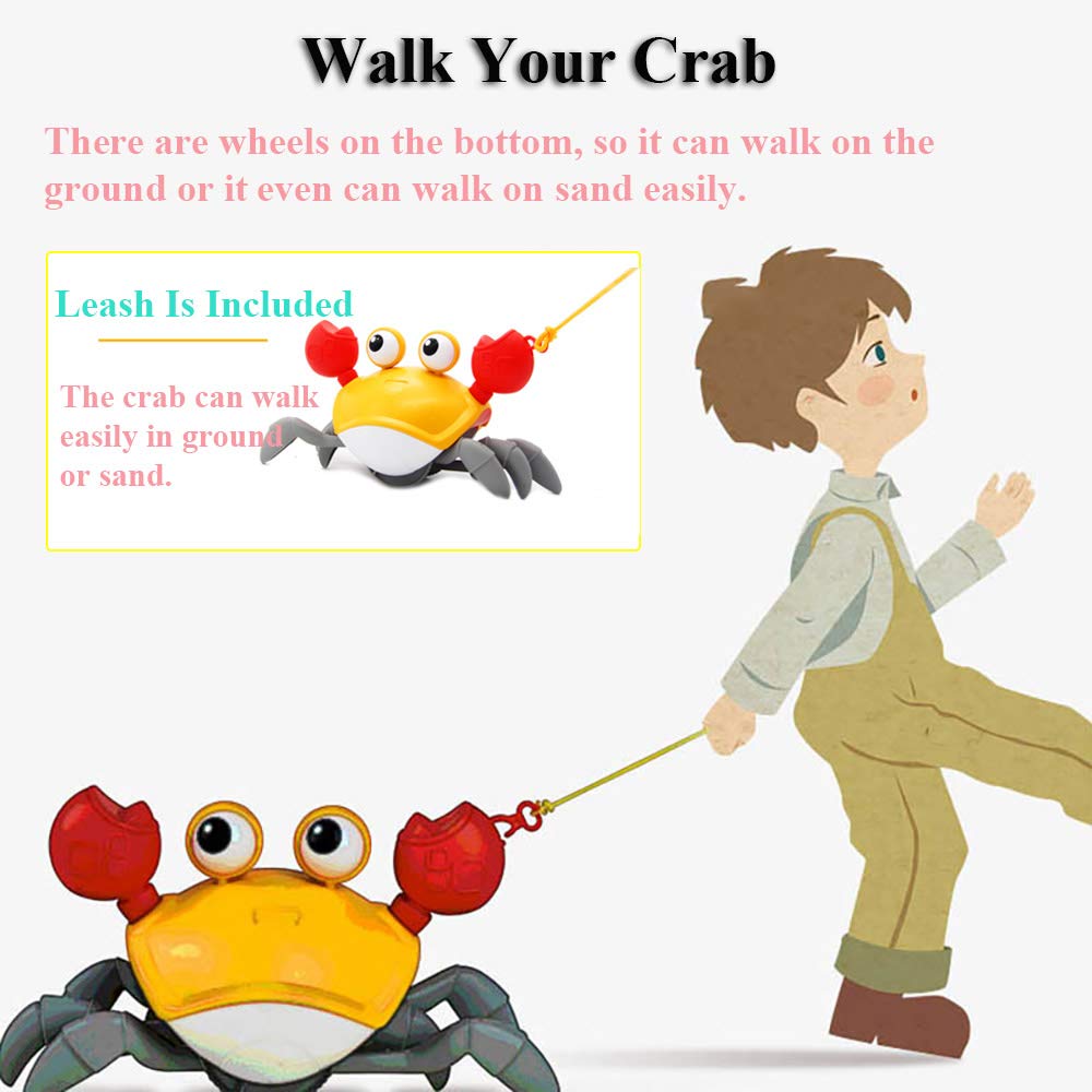 Foto 4 pulgar | Juguete de Baño Anfibio Nextake Funny Windup Crab Azul para Niños - Venta Internacional