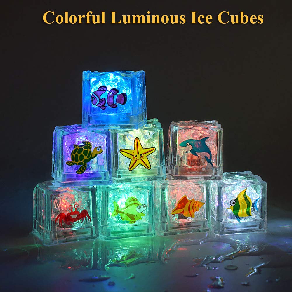 Foto 3 | Juguete de Baño Nextake Simulación de Cubitos de Hielo 8 Piezas - Venta Internacional