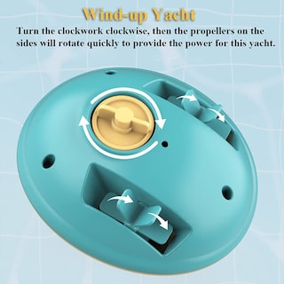 Foto 4 | Juguete de Bañp Nextake Windup Speed Boat Yacht - Venta Internacional