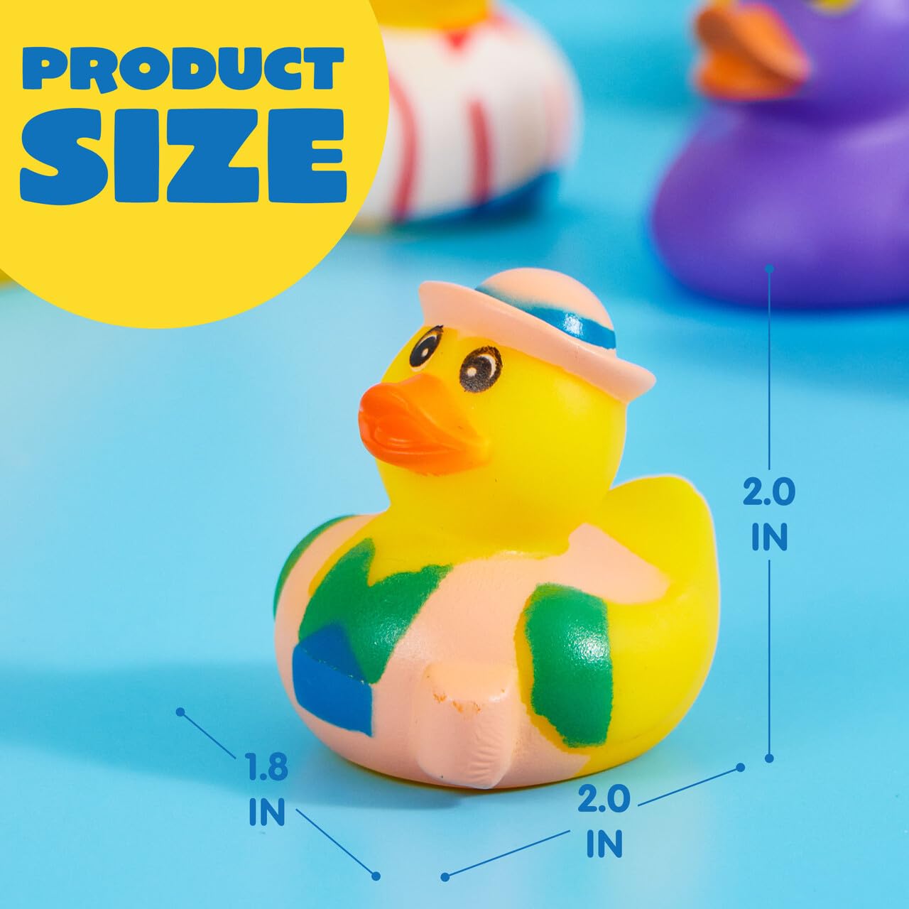 Foto 5 | Pack de 30 Patos de Goma Joyin con Bolsa de Transporte para Baño Infantil