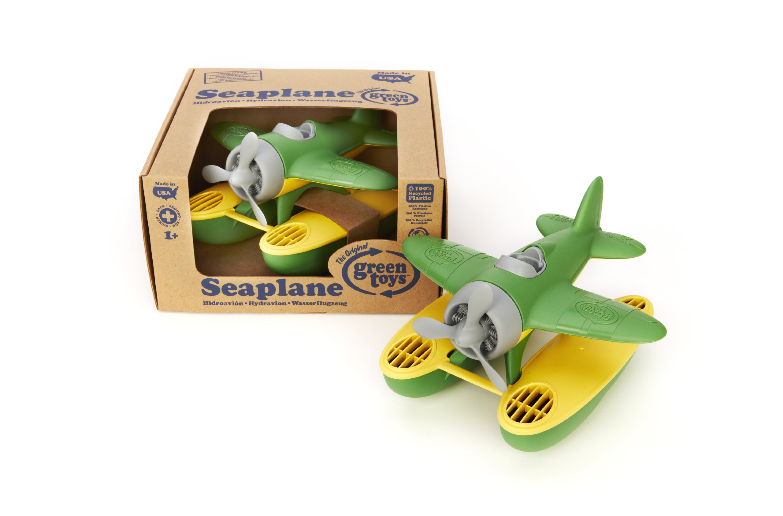Foto 5 pulgar | Seaplane Toy Green Sin Bpa Y Sin Ftalatos Para Niños - Venta Internacional