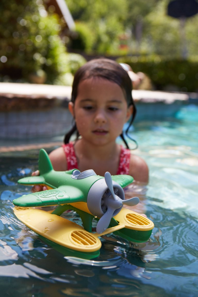 Foto 7 pulgar | Seaplane Toy Green Sin Bpa Y Sin Ftalatos Para Niños - Venta Internacional
