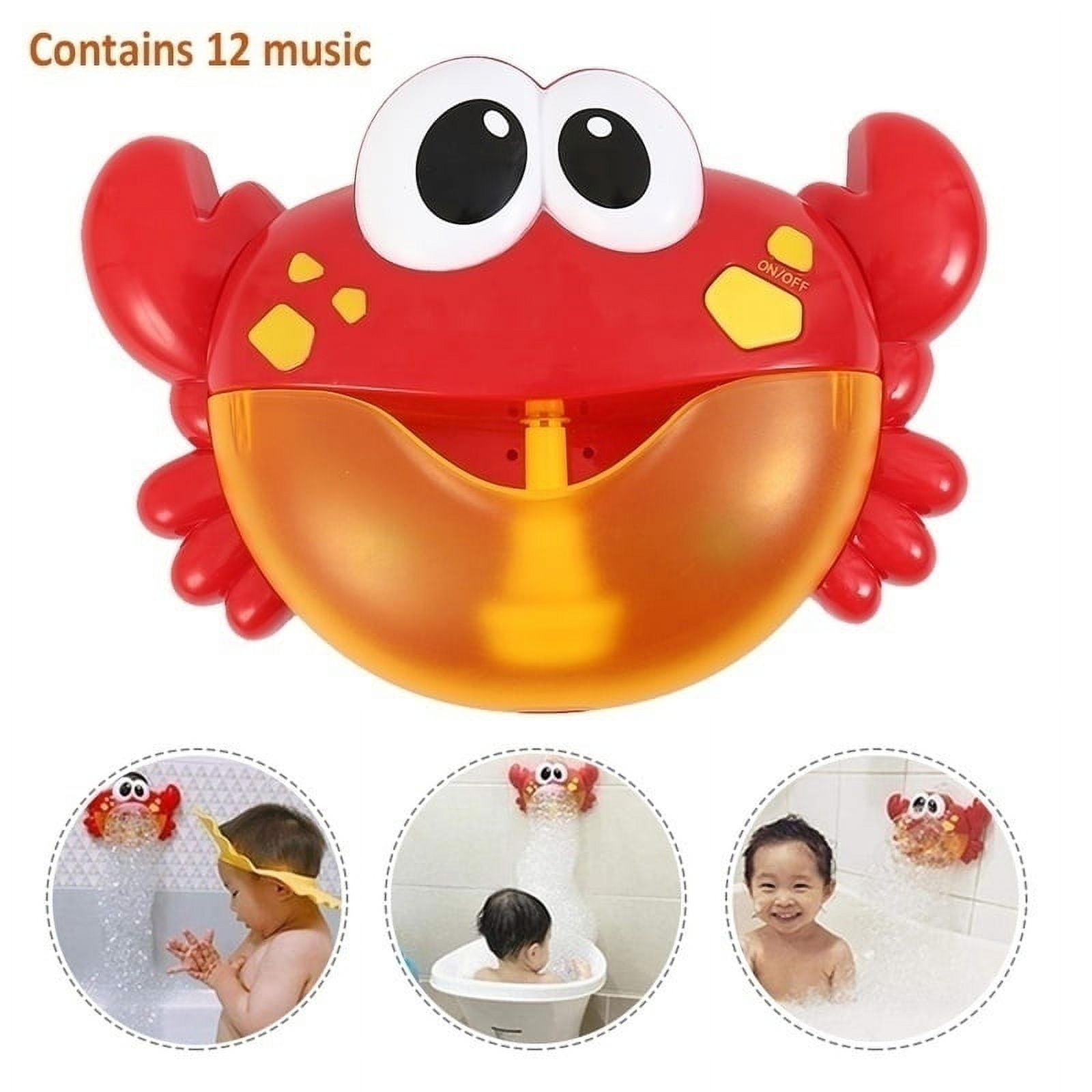 Juguete De Baño Para Bebés Bubble Crab Tcwhniev Lovely Electric Musical - Venta Internacional