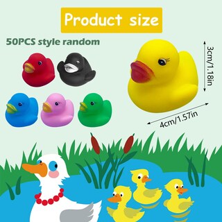 Foto 2 | Juguete de Baño Rubber Ducks Austok 50 Unidades para Niños - Multicolor