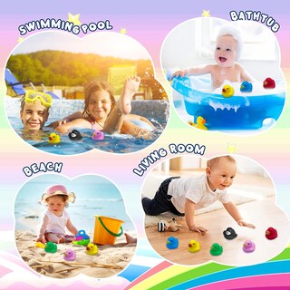 Foto 7 | Juguete de Baño Rubber Ducks Austok 50 Unidades para Niños - Multicolor