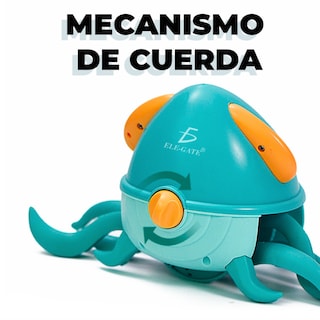 Foto 6 | Juguete De Calamar Para Bebé Para La Bañera Color Verde