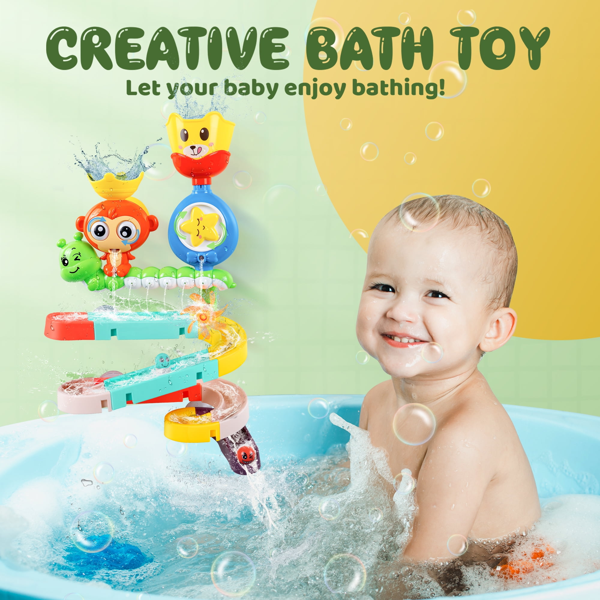 Foto 3 pulgar | Set de Juguetes para Baño Monkey Water Fun - Venta Internacional