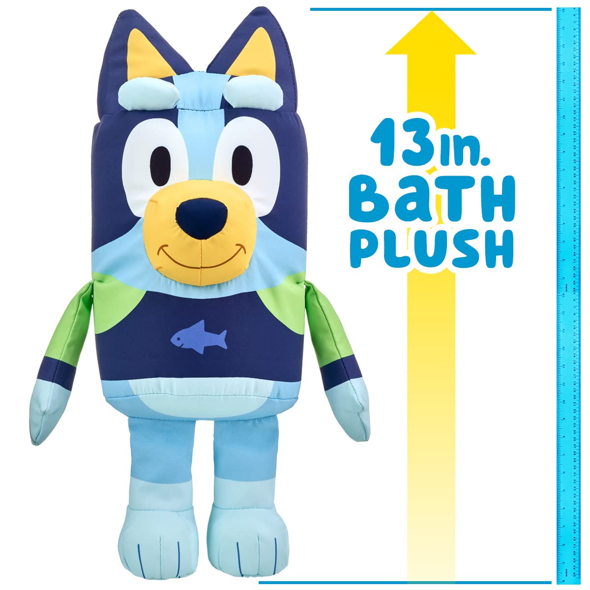 Foto 3 pulgar | Peluche Bluey Bath Time 13 De Secado Rápido Para Niños - Venta Internacional.