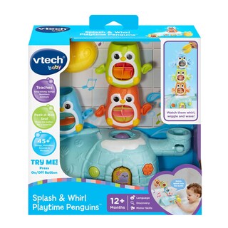 Foto 7 | Juguete De Baño Vtech Splash And Whirl Playtime Penguins Para Niños Pequeños - Venta Internacional.