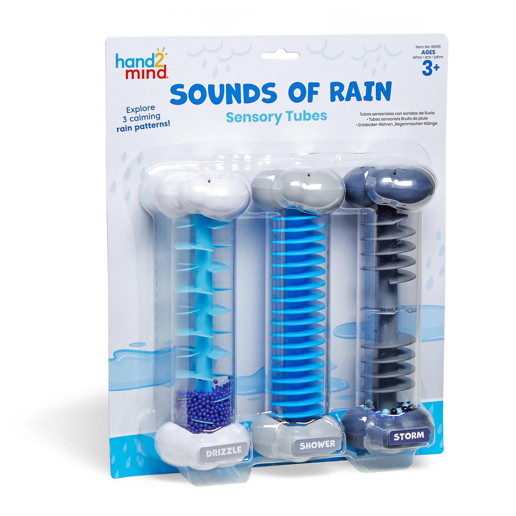 Foto 2 pulgar | Sensory Tubes Hand2mind Sounds Of Rain Rainmaker Fidget Toys - Venta Internacional.