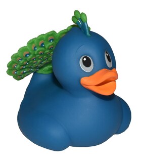 Foto 1 | Juguete De Baño Rubber Duck Wild Republic Con Forma De Pavo Real Para Niños Mayores De 3 Años - Venta Internacional.