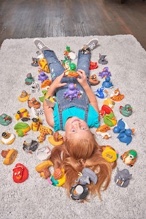 Foto 3 | Juguete De Baño Rubber Duck Wild Republic Con Forma De Pavo Real Para Niños Mayores De 3 Años - Venta Internacional.