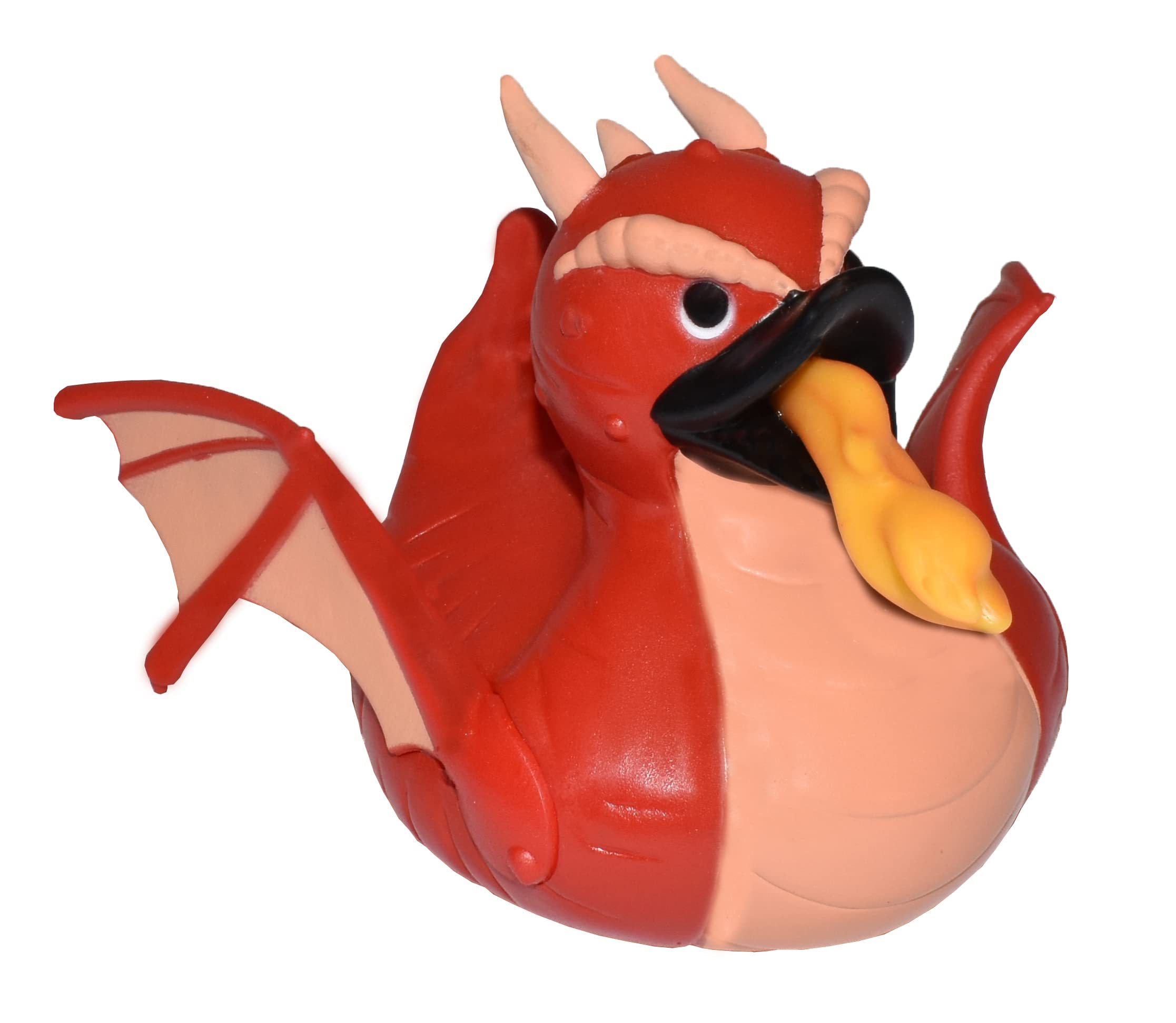 Juguete Para Baño/piscina Rubber Duck Wild Republic, Dragón Rojo, 10 Cm, Para Niños - Venta Internacional.