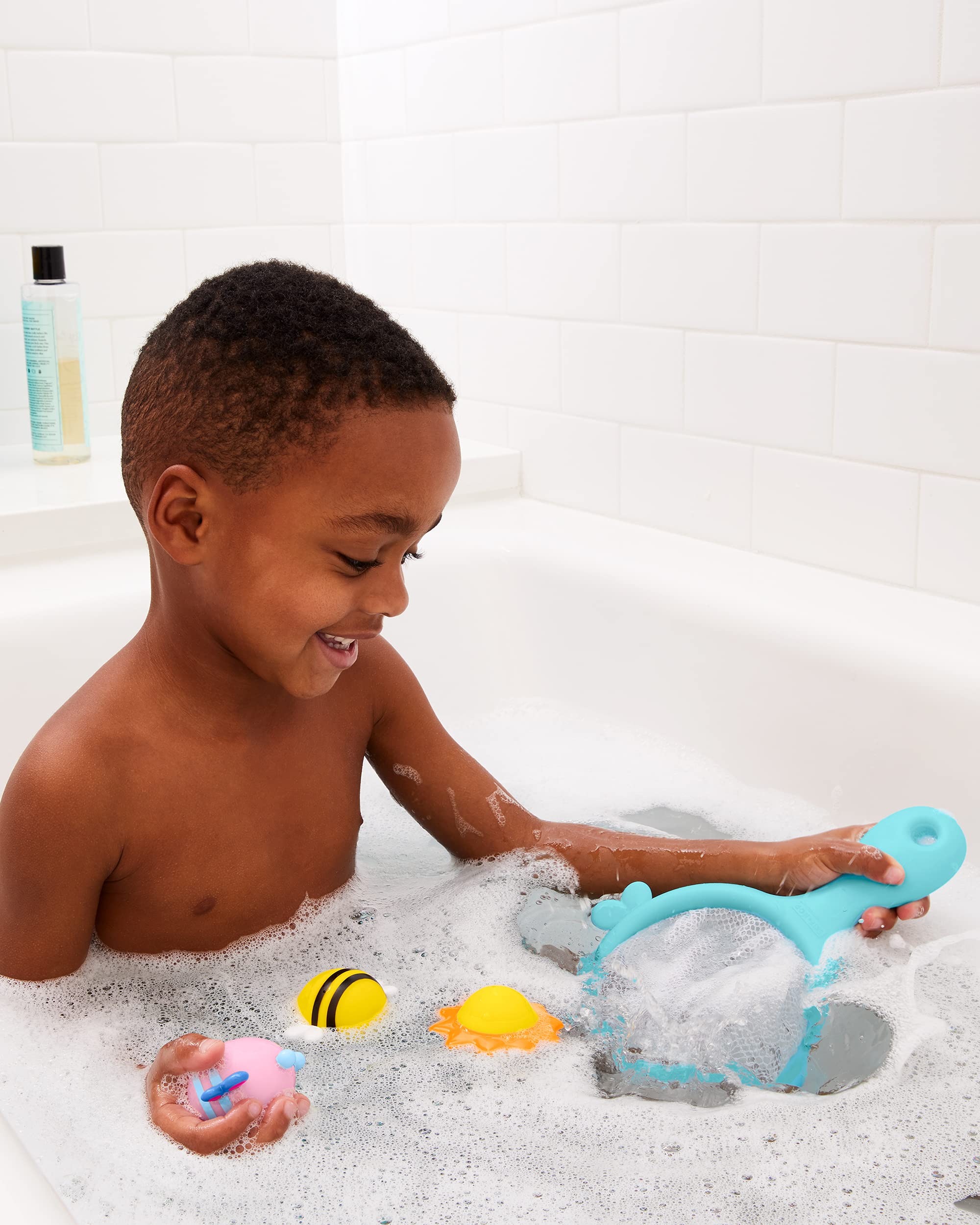 Foto 6 | Juguete De Baño Skip Hop Zoo Scoop & Catch Squirties Para Bebé - Venta Internacional.
