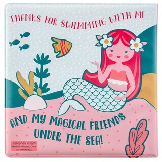 Foto 2 | Libro Flotante Para La Hora Del Baño Que Cambia De Color Stephen Joseph Mermaid - Venta Internacional.