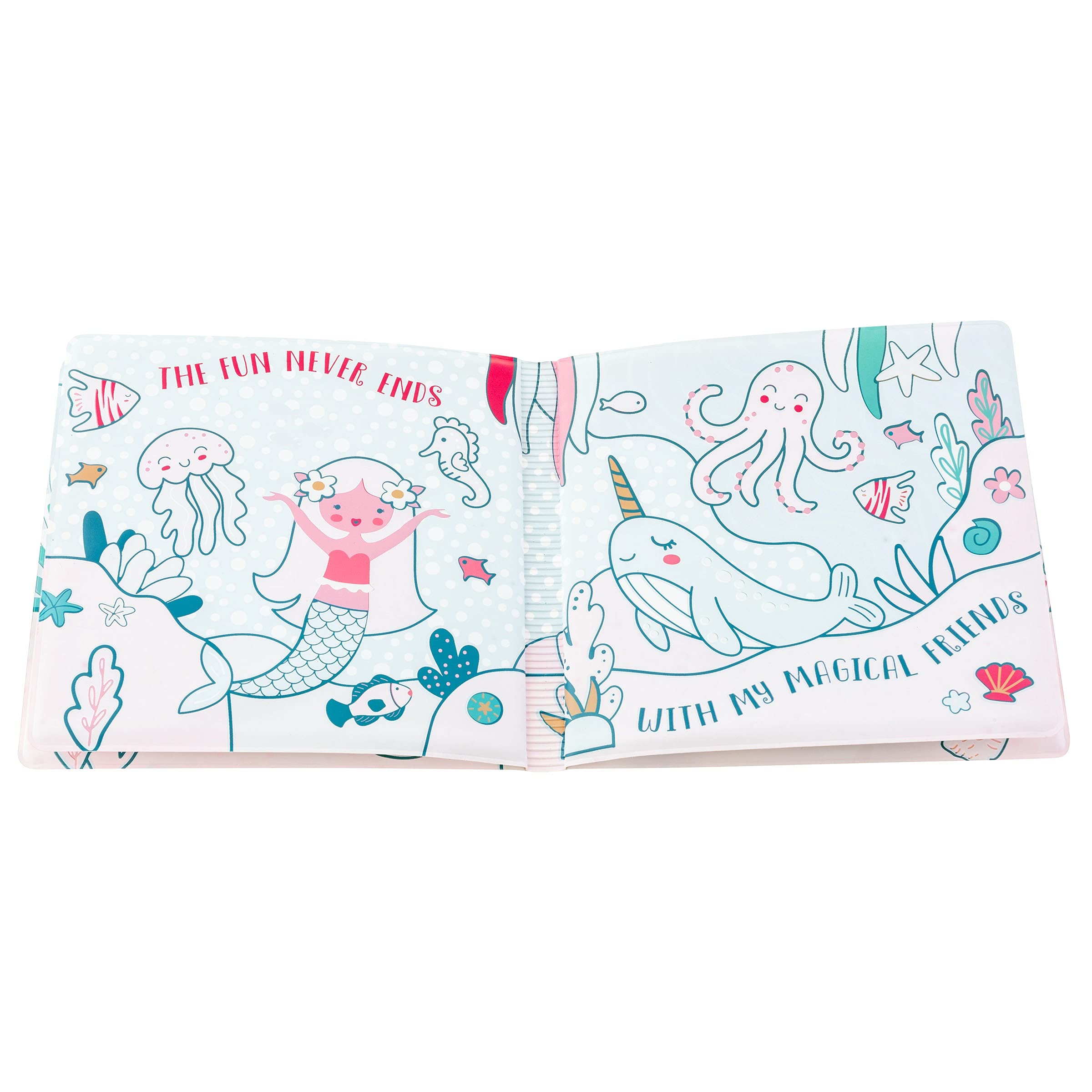 Foto 3 | Libro Flotante Para La Hora Del Baño Que Cambia De Color Stephen Joseph Mermaid - Venta Internacional.